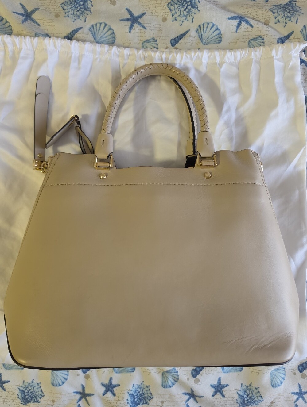 Michael Kors BLAKELY Medium Tote-OAT Color - Picture 8 of 11